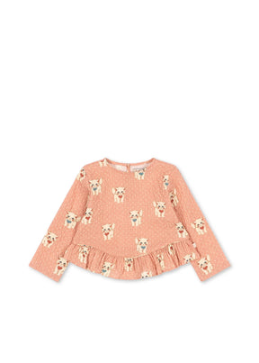 Konges Sløjd Elin Bluse Ciao Miao Rose – Produktansicht