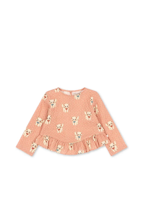 Konges Sløjd Elin Bluse Ciao Miao Rose – Produktansicht