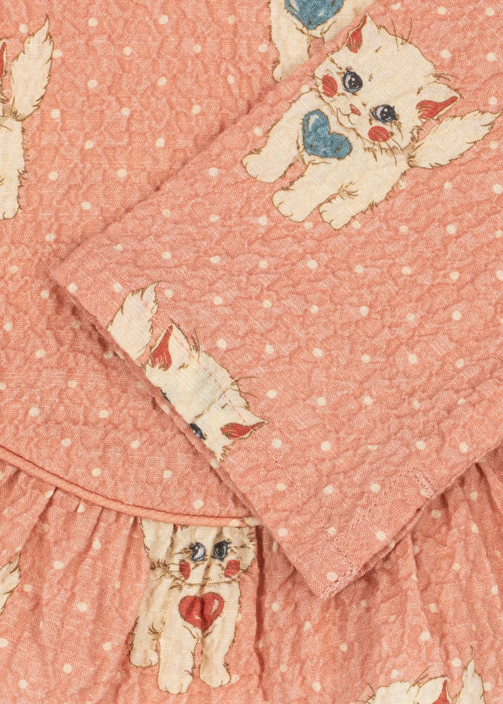 Konges Sløjd Elin Bluse Ciao Miao Rose – zusätzliche Produktansicht
