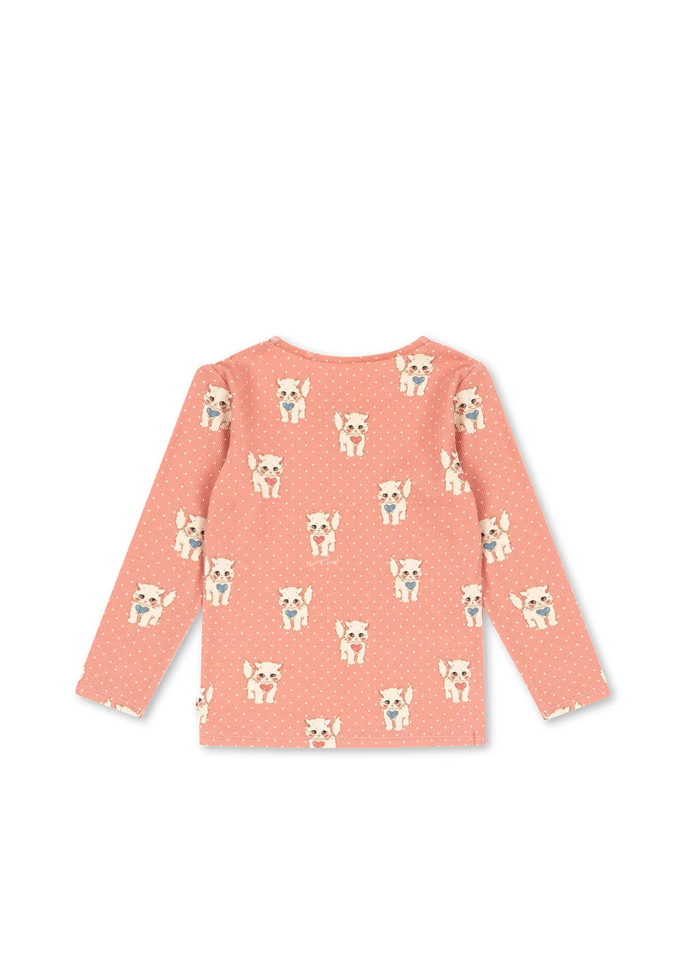 Konges Sløjd Ella Langarmshirt Ciao Miao Rose – zweite Produktansicht