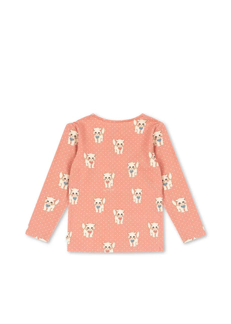 Konges Sløjd Ella Langarmshirt Ciao Miao Rose – zweite Produktansicht