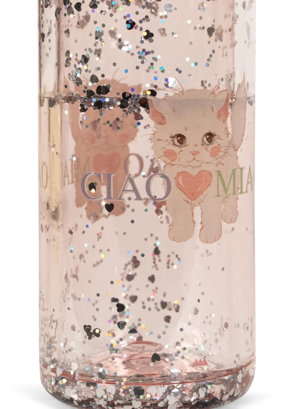 Konges Sløjd Glitzer-Trinkflasche Ciao Miao – zusätzliche Produktansicht