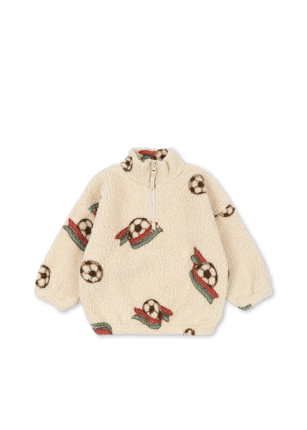 Konges Sløjd Jody Teddy-Pulli Kick It – Ansicht