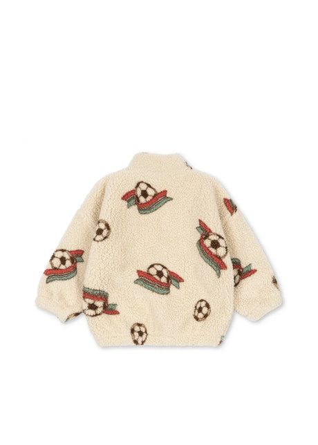 Konges Sløjd Jody Teddy-Pulli Kick It – Detailansicht