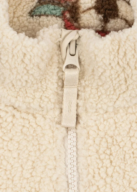 Konges Sløjd Jody Teddy-Pulli Kick It – Kinder-Fleecepulli