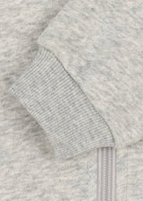 Konges Sløjd Lou Pailletten-Sweatjacke Grey Melange – Pailletten-Detail