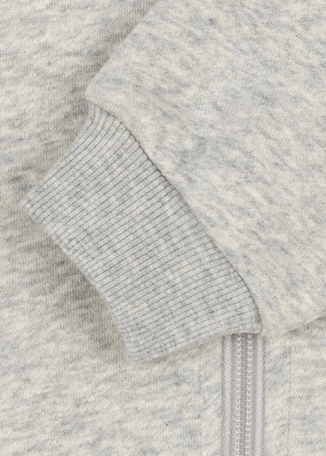 Konges Sløjd Lou Pailletten-Sweatjacke Grey Melange – Pailletten-Detail