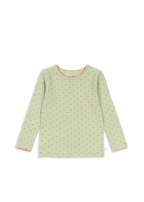 Konges Sløjd Minnie Bluse für Kinder im Design Coeur Lint