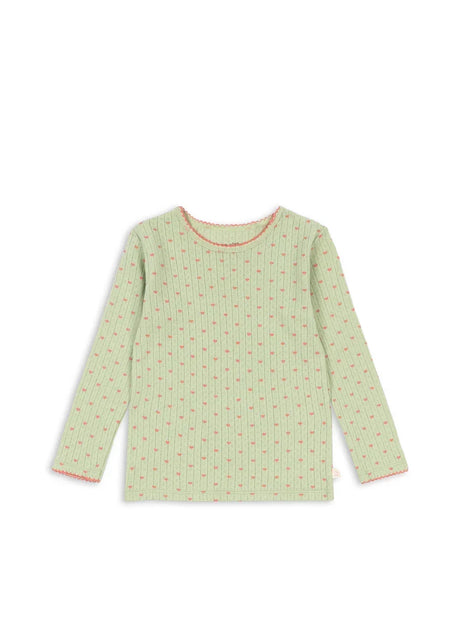 Konges Sløjd Minnie Bluse für Kinder im Design Coeur Lint