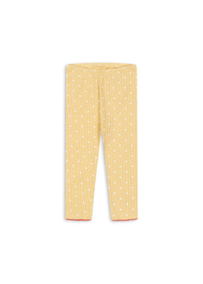 Konges Sløjd Minnie Leggings Dot Golden – Produktansicht