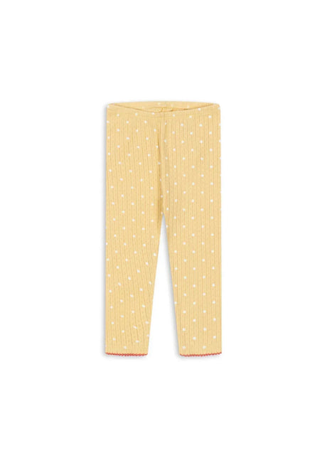 Konges Sløjd Minnie Leggings Dot Golden – Produktansicht