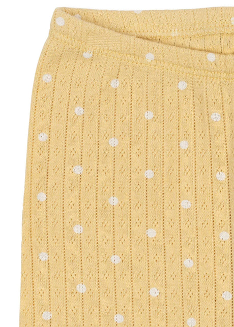 Minnie Leggings Dot Golden von Konges Sløjd – Detailansicht
