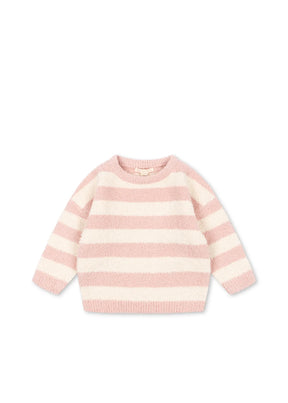 Konges Sløjd Softy Pullover Rosy Stripe – Produktansicht