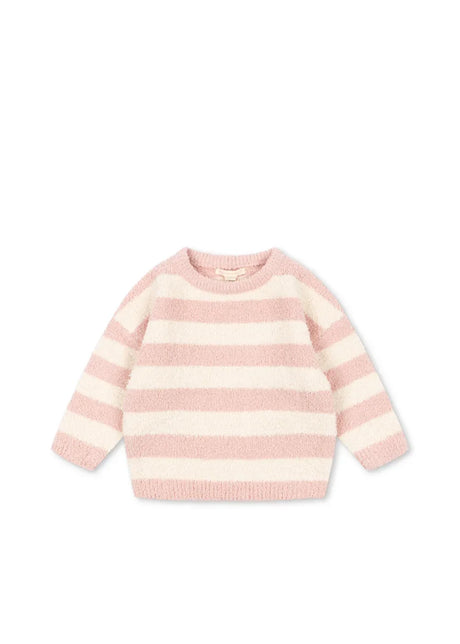 Konges Sløjd Softy Pullover Rosy Stripe – Produktansicht