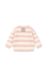 Konges Sløjd Softy Sweater Rosy Stripe – Detailansicht