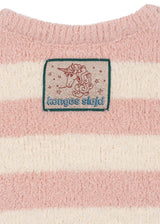 Flauschiger Kinderpullover Rosy Stripe von Konges Sløjd