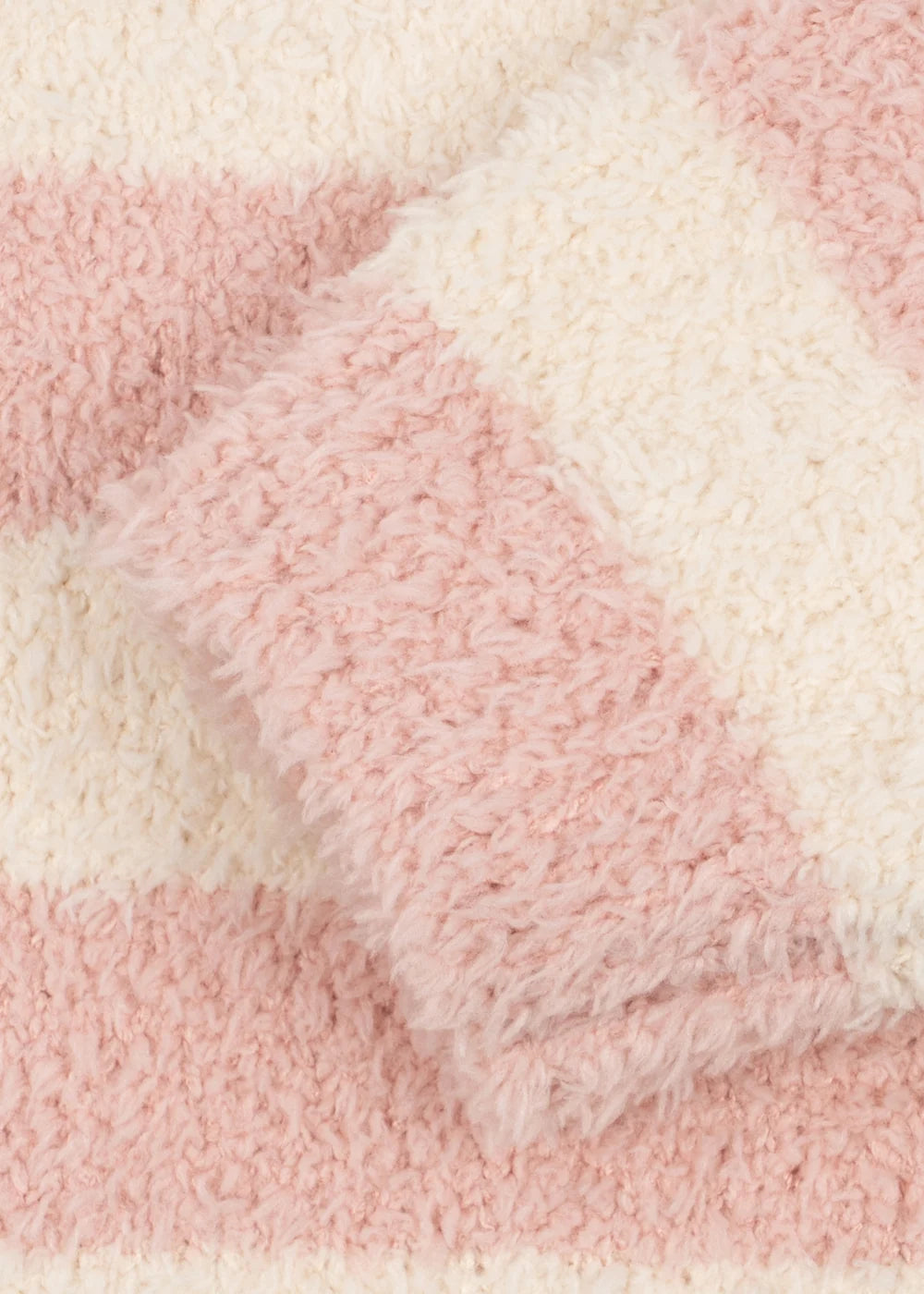 Softy Pullover Rosy Stripe mit lockerer Silhouette