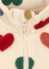 Konges Sløjd Tavi Fleece-Sweatshirt Bon Coeur Coloré – Produktdetail