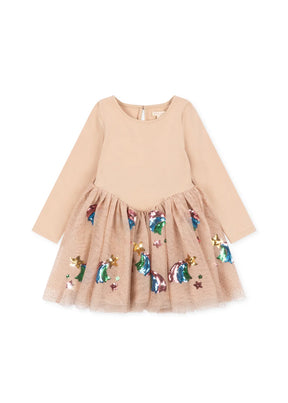 Konges Sløjd Yvonne Ballerina-Kleid Rainbow Star