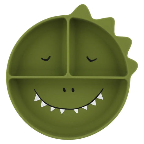 TRIXIE Silikon-Esslernteller mit Saugnapf - Mr. Dino - Nook' d' Mel - Kinder Concept Store