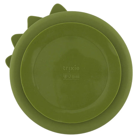 TRIXIE Silikon-Esslernteller mit Saugnapf - Mr. Dino - Nook' d' Mel - Kinder Concept Store