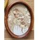 Kinderposter Mama Maus mit ovaler Rahmen