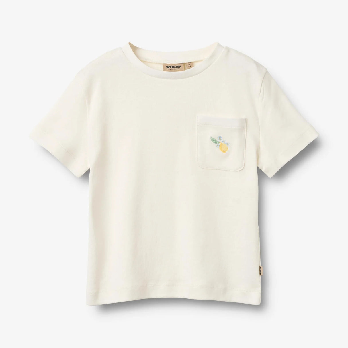 WHEAT Kinder Kurzarm-T-Shirt mit Print Elsine "Ivory"