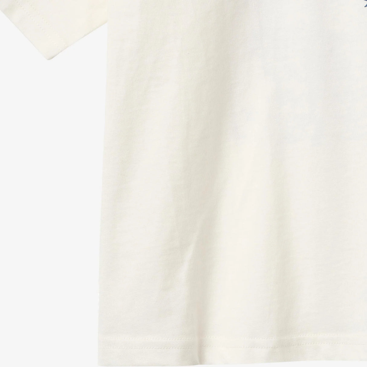 WHEAT Kinder Kurzarm-T-Shirt mit Print Benno "Cloud"