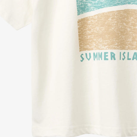 WHEAT Kinder Kurzarm-T-Shirt mit Print Leslie "Cloud"