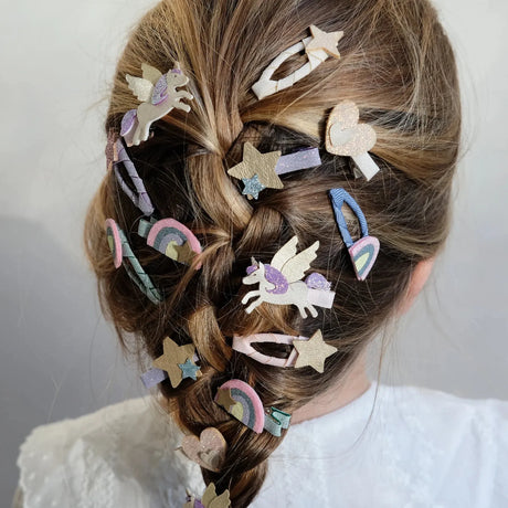 MIMI & LULA Fliegendes Einhorn Mini-Haarspangen-Set - Nook' d' Mel - Kinder Concept Store