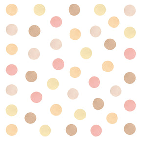 Wandtattoo Kinderzimmer - Pink / Braun 50 Stk