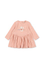 Konges Sløjd Coco Miao Kleid Evening Sand – Vorderansicht