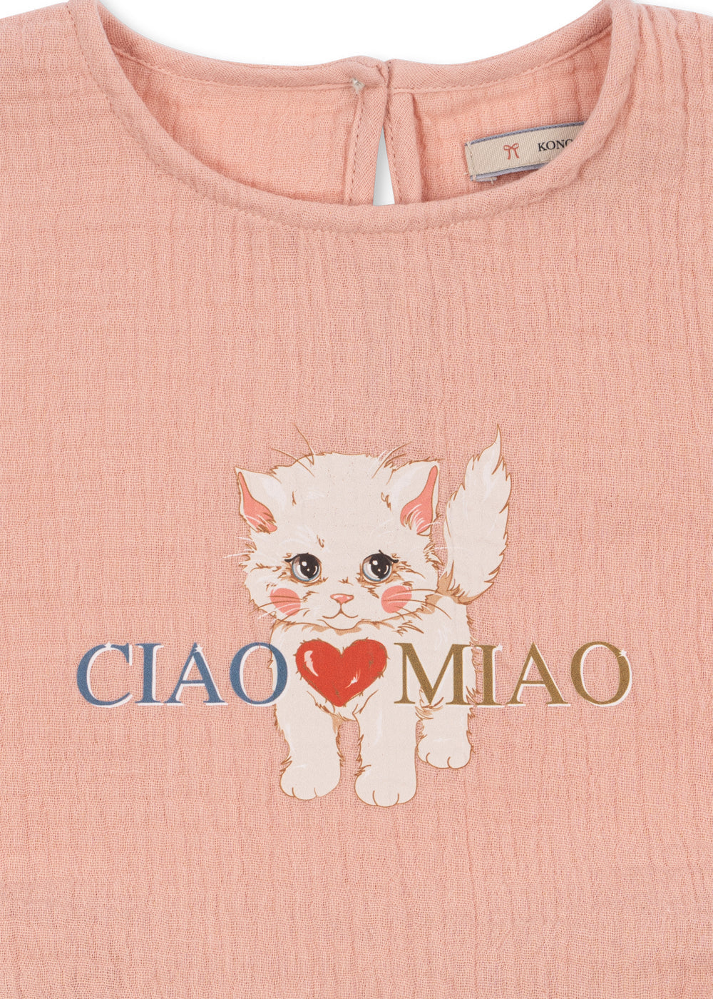 Konges Sløjd Coco Miao Kleid Evening Sand – Detailansicht