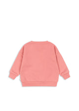 Konges Sløjd Lou Pailletten-Sweatshirt „Peach Blossom“ – Produktansicht 2