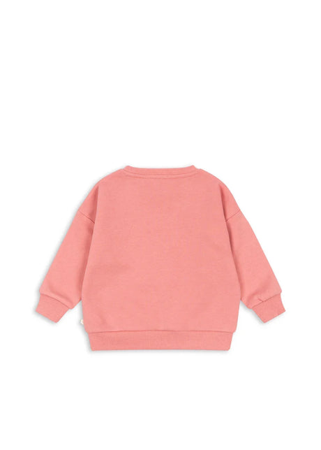Konges Sløjd Lou Pailletten-Sweatshirt „Peach Blossom“ – Produktansicht 2