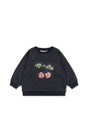Konges Sløjd Lou Punkte-Pailletten-Sweatshirt für Kinder „Dot Tout Petite“ – Vorderansicht