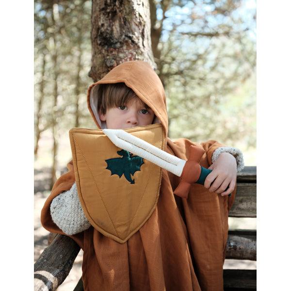 Kostüm Ritter - Schild und Schwert aus Bio-Baumwolle - Nook' d' Mel - Kinder Concept Store