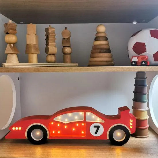 Kinderlampe - Racing Auto