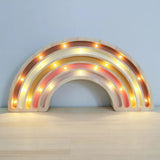 Kinderlampe - Regenbogen Boho