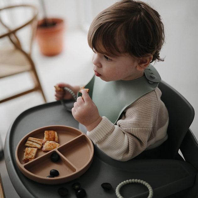 Teilungsplatte mit Saugnäpfen aus Silikon - Nook' d' Mel - Kinder Concept Store