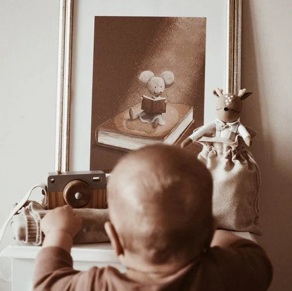 Die Maus mit dem Buch - Poster