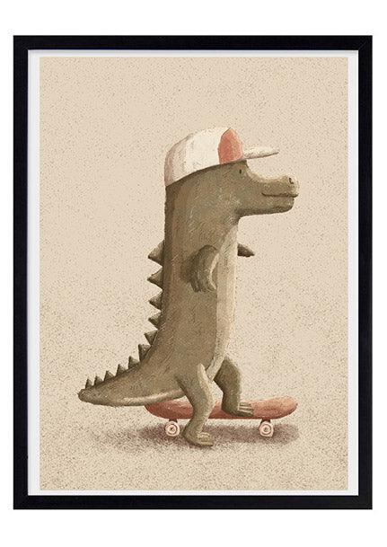 OliOli Vintage Poster für Kinderzimmer Skateboard - Nook d Mel