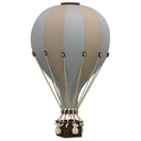 Kinderzimmer Deko Heißluftballon Beige Hellblau Größe L