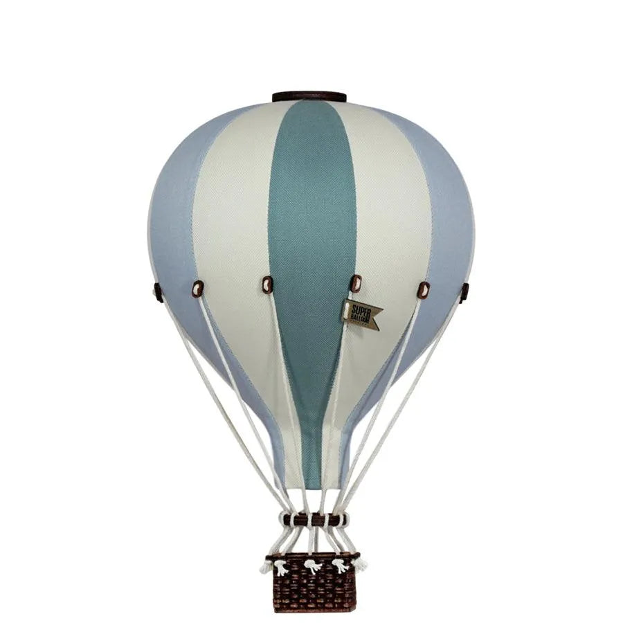 Kinderzimmer Deko Heißluftballon Beige Mint Grey Größe S