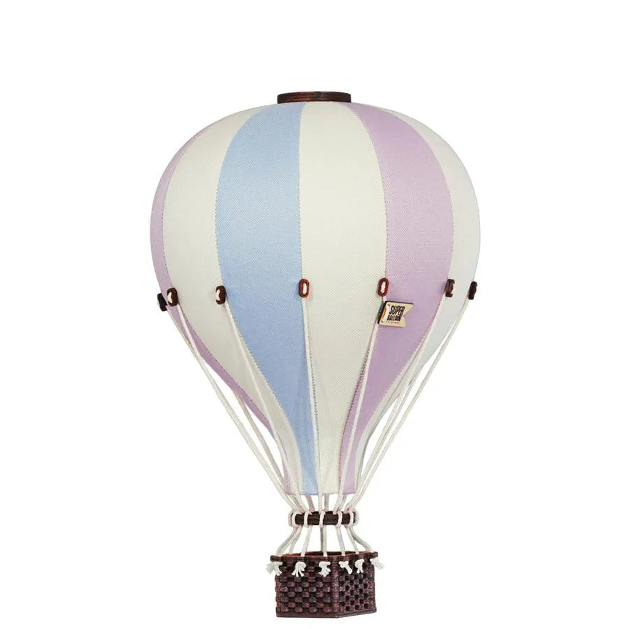 Kinderzimmer Deko Heißluftballon Beige Mint Violet Größe S