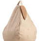 Sitzsack - Samt - Puderbeige - Birne